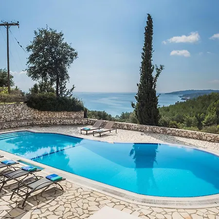 Endearing Kefalonia 3 Bedrooms Afrato Sea View Private Pool Wonderful Sea View Trapezaki *