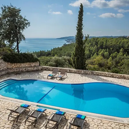 Endearing Kefalonia 3 Bedrooms Afrato Sea View Private Pool Wonderful Sea View Trapezaki *
