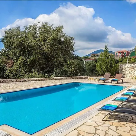 Villa Endearing Kefalonia 3 Bedrooms Afrato Sea View Private Pool *