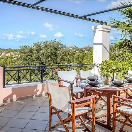 Endearing Kefalonia 3 Bedrooms Afrato Sea View Private Pool *